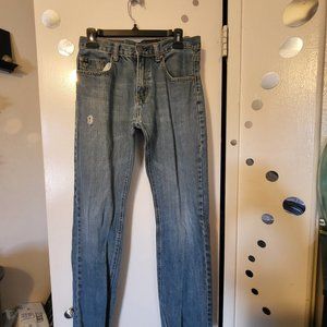 FREE WORLD CONROY FIT DISTRESSED JEANS